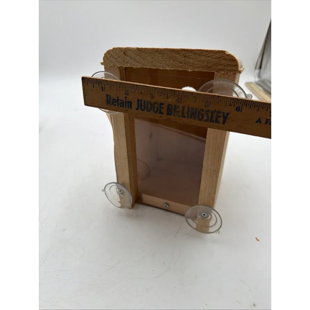 NEW Bird House Coveside Window Nest Box Made in the USA.